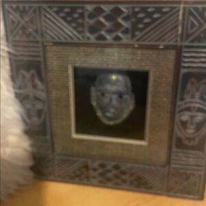 Decorative Tribal Mask Wall Art